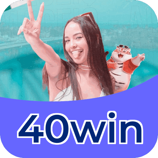 Passo a passo visual mostrando processo de download e instalação do aplicativo 40win
